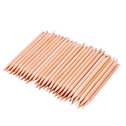 Palito para Unha - Pinho - Tamanho 11,5cm com 25 Unidades