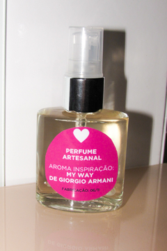 Perfume Artesanal - Aroma Inspiração My Way Giorgio Armani 30ml
