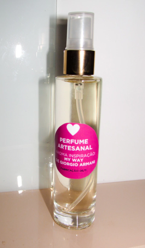 Perfume Artesanal - Aroma Inspiração My Way Giorgio Armani 50ml