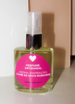 Perfume Artesanal - Aroma Inspiração Fame da Paco Rabanne 30ml