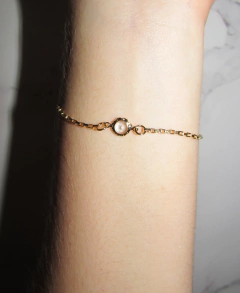 Pulseira Ponto de Luz Folheado à Ouro 18k - 3292 - comprar online