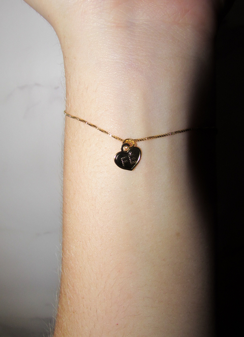Pulseira Fé Folheado à Ouro 18k - 3255
