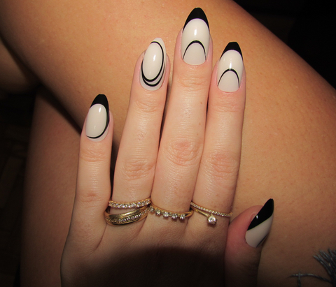 Unha Postiça 24 Unidades Abstrata - comprar online