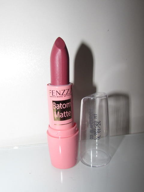 Batom Bastão Matte com Óleo de Rícino Cor 3 Glamurosa - Fenzza - comprar online