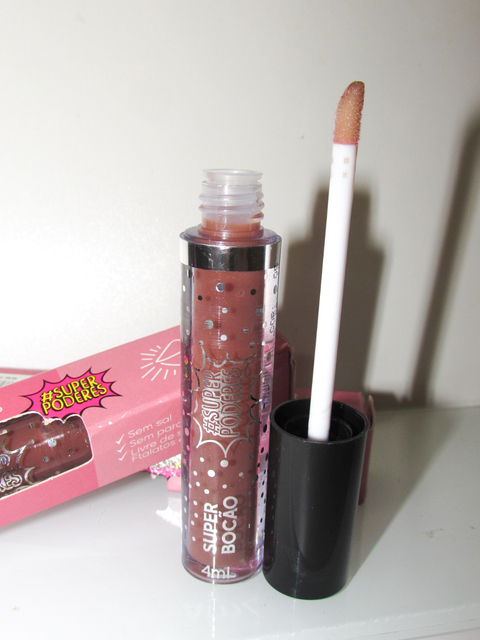 Gloss Labial Super Bocão N°05 Rosa Intenso - Super Poderes - comprar online