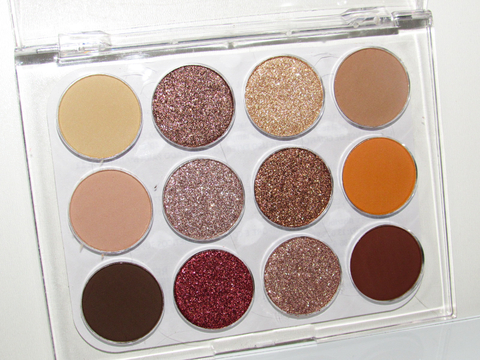 Paleta de Sombras 12 Cores Cristal Glitter - Vivai - comprar online