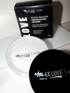 Pó Translúcido Finalizador Vegano - Max Love - comprar online