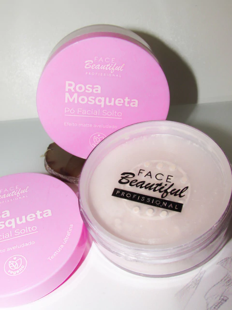 Pó Facial Solto Rosa Mosqueta - Face Beautiful - comprar online