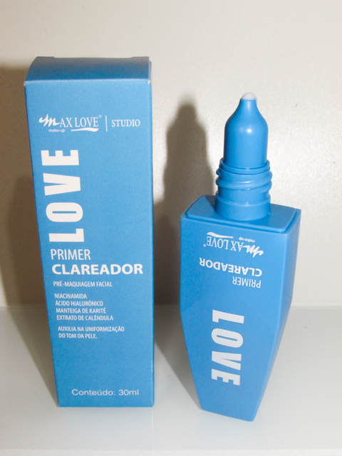 Primer Facial Vegano Clareador Pré Maquiagem - Max Love - comprar online