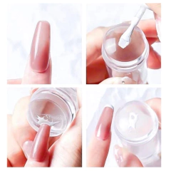 Carimbo de Unha Ponta de Silicone