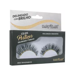 Cílios Postiços Delineado com Brilho CL6-5R - Macrilan