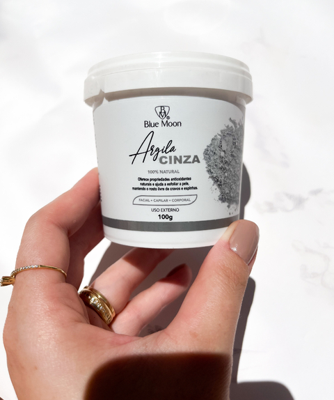 Pote de Argila Cinza 100g - Blue Moon
