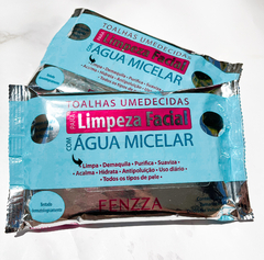 Toalha Umedecida Para Limpeza Facial Micelar - Fenzza