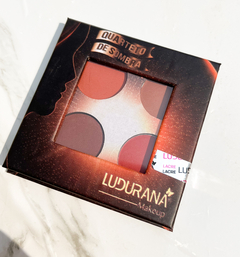 Paleta de Sombras Matte Estojo Marrom - Ludurana - comprar online