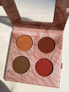 Quarteto Paleta de Sombras Estojo Nude - Ludurana