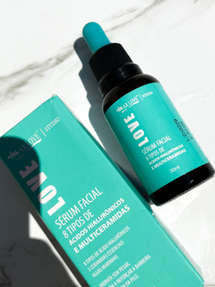 Sérum Facial 8 Tipos de Ácido Hialurônicos e Multiceramidas - Max Love