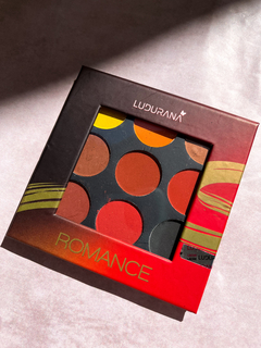 Paleta de Sombras Efeito Matte Romance 9 Cores - Ludurana - comprar online