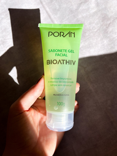 Sabonete Gel Facial Bioathiv 100g - Poran