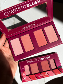 Quarteto Paleta de Blush - Ludurana - comprar online