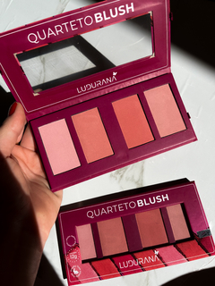 Quarteto Paleta de Blush - Ludurana