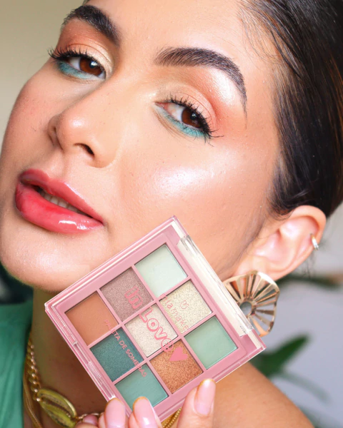 Paleta de Sombras In Love Alta Fixação Cor 2 - Mia Make
