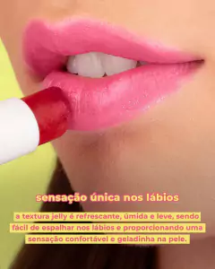 Jelly Balm Cor Papaya - Melu By Ruby Rose - Minuto da Beleza