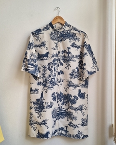 Camisa Vestido Alegría Azul - tienda online