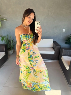 Vestido crepinho com bojo - comprar online