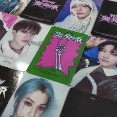 PHOTOCARDS FANMADE STRAY KIDS ROCKSTAR SET X 40