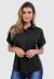 Camisa Manga Curta Viscose Liso