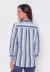 Camisa Manga 3/4 Linho Listrado - comprar online