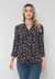 Camisa Manga 3/4 Viscose Floral