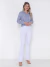 Camisa Manga Longa Crepe Estampado - loja online