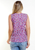 Regata Algodão Voil Floral Roxo - comprar online