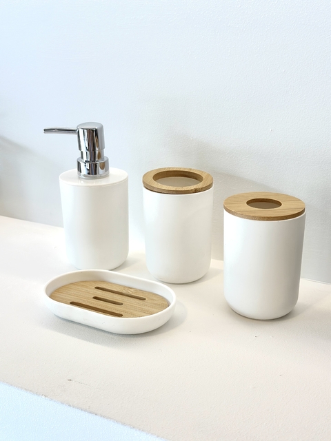 Juego de baño Bamboo (4 piezas) - comprar online