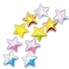Aplique mini estrela furtacor 3,8 x 3,8 cm - 2 unidades
