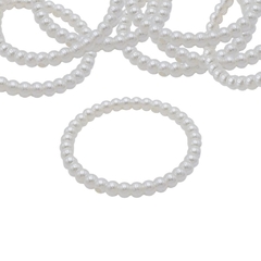 Argola perolada 5 cm - 20 unidades