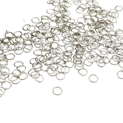 Argola metal prateada 10 g (+ ou - 190 unidades)