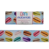 Fita gorgorão estampada Macarons Art Fitas 38 mm - 3 metros