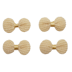Aplique laço crochê P 4,5 x 2,5 cm - 6 unidades na internet