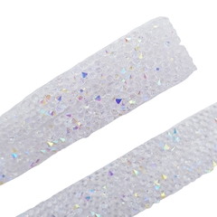 Imagem do Manta de strass - 2 fileiras de 1,0 x 40,0 cm