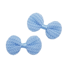 Aplique laço crochê P 4,5 x 2,5 cm - 6 unidades - comprar online