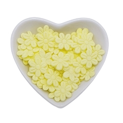 Mini flor ultrassom 2,0 cm - 50 unidades - BM Materiais | tiara, aplique, miçangas ,pérola, pompom.
