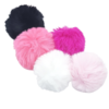 Pompom pelúcia 10 cm - 2 unidades