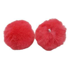 Pompom pelúcia 5,0 cm - 2 unidades