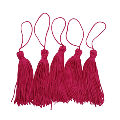 Pingente franja tassel 8 cm - 5 unidades na internet