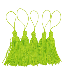 Pingente franja tassel 8 cm - 5 unidades - loja online