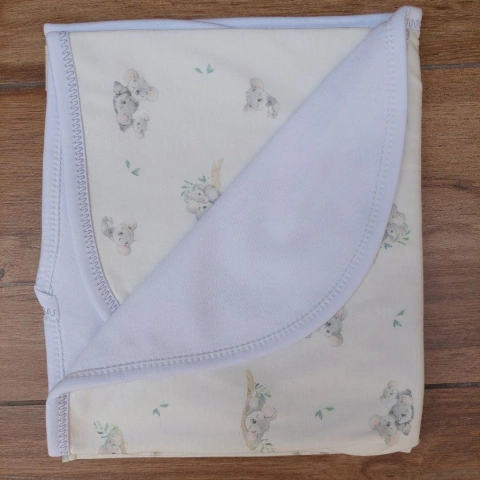 Manta doble algodón Estampada