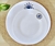 PLATOS DE VIDRIO BLANCO OJO TURCO - Brondolas Mayorista