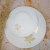 PLATOS DE VIDRIO BLANCO OTOÑO DORADO - comprar online